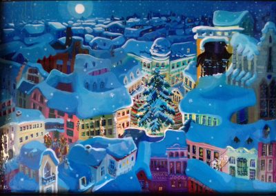 Navidad nevada: la venida de los reyes